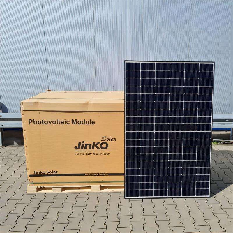 Painel Solar Jinko Tigerneo Hl R V N Tipo Moldura Preta M Dulo Mono