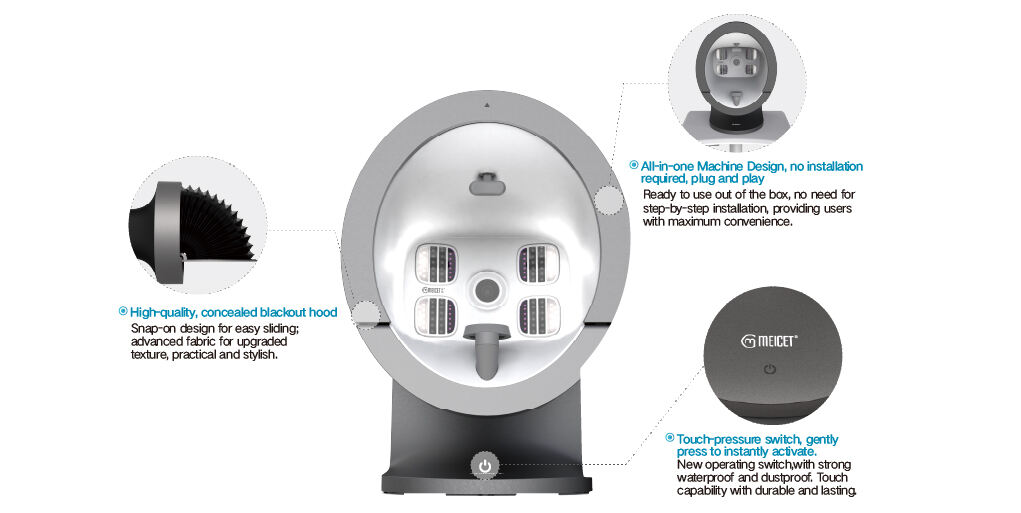 An "all-in-one" Skin Imaging Analyzer Pro A manufacture