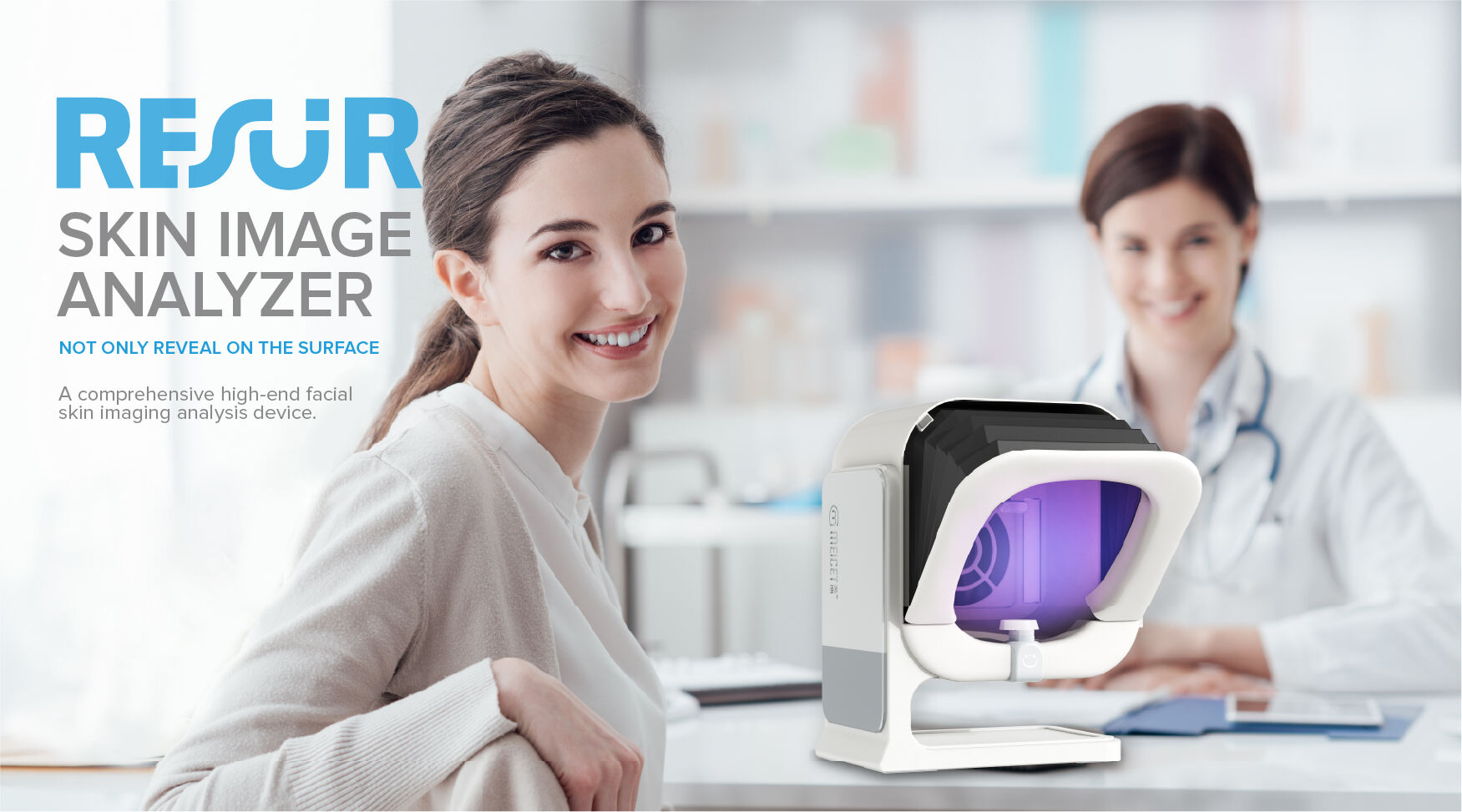 Resur Skin Image Analyzer , High-end facial skin imaging analysis factory