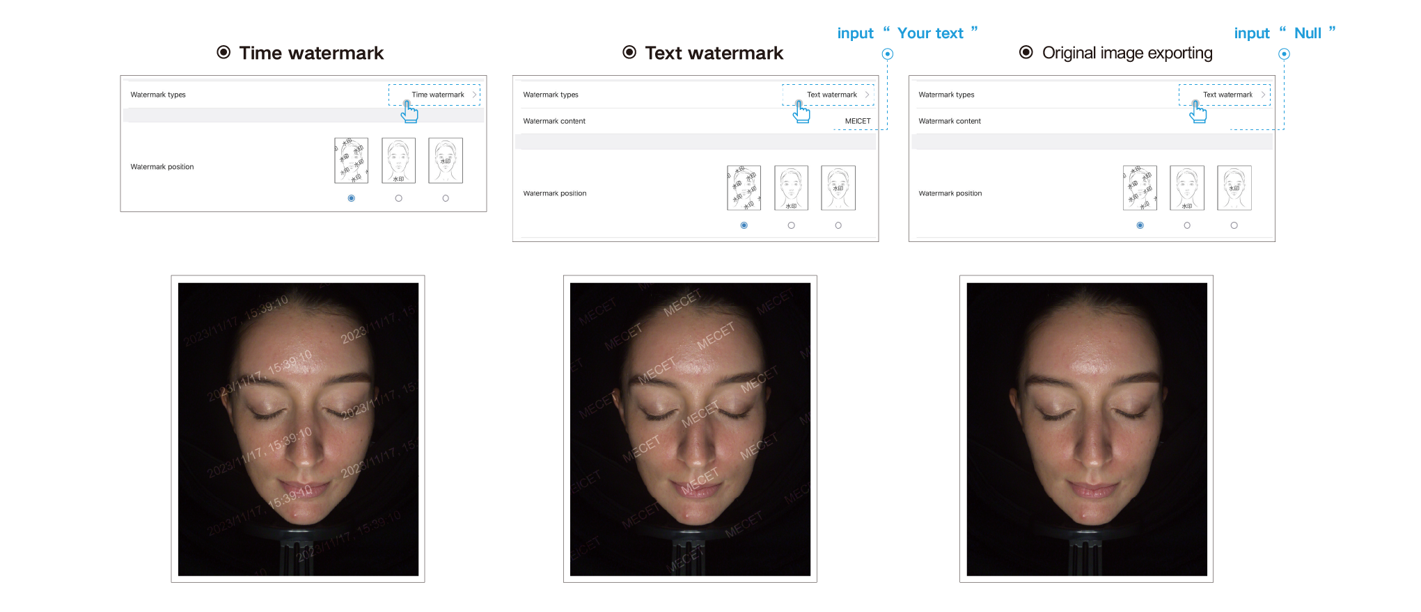 Meicet 3D Full Facial Skin Analyzer Commercial Use MC88 supplier