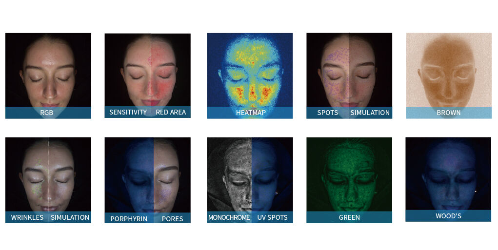 Meicet 3D Full Facial Skin Analyzer Commercial Use MC88 supplier