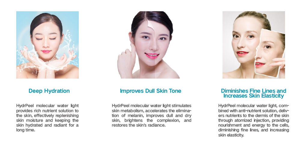 Deep Hydration、Improves Dull Skin Tone、Diminishes Fine Lines and Increases Skin Elasticity