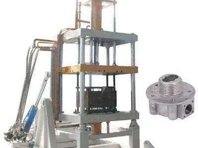 Gravity casting machines work reliably with robotic systems for automated production lines