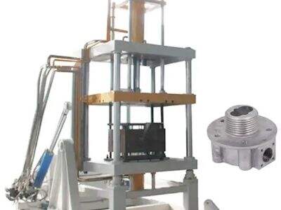 중력 주조기는 자동화된 생산 라인을 위한 로봇 시스템과 안정적으로 연동됩니다.