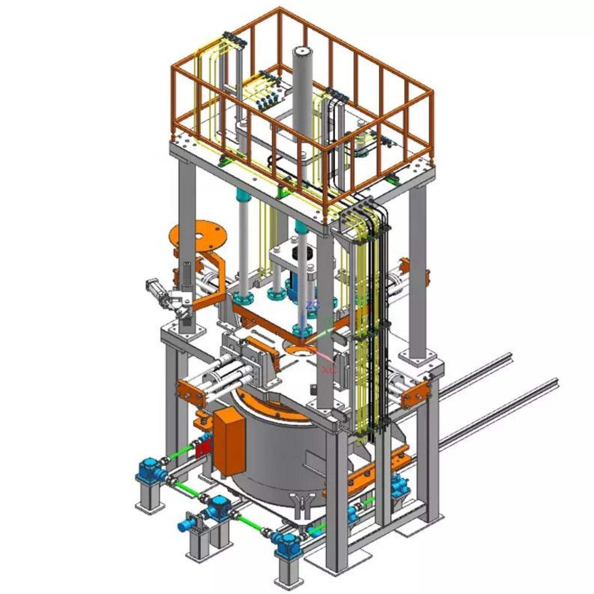 Asia Low Pressure Die Casting Machine for Large Aluminum Die Cast System Supplier