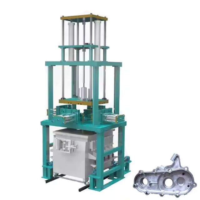 Low pressure casting machine for car aluminum wheel rim production line