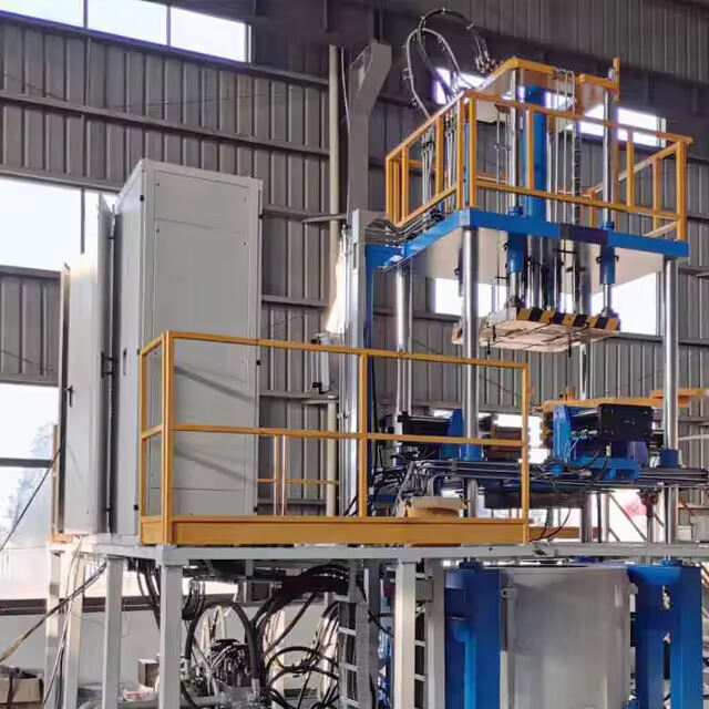 Low pressure casting machine for car aluminum wheel rim production line