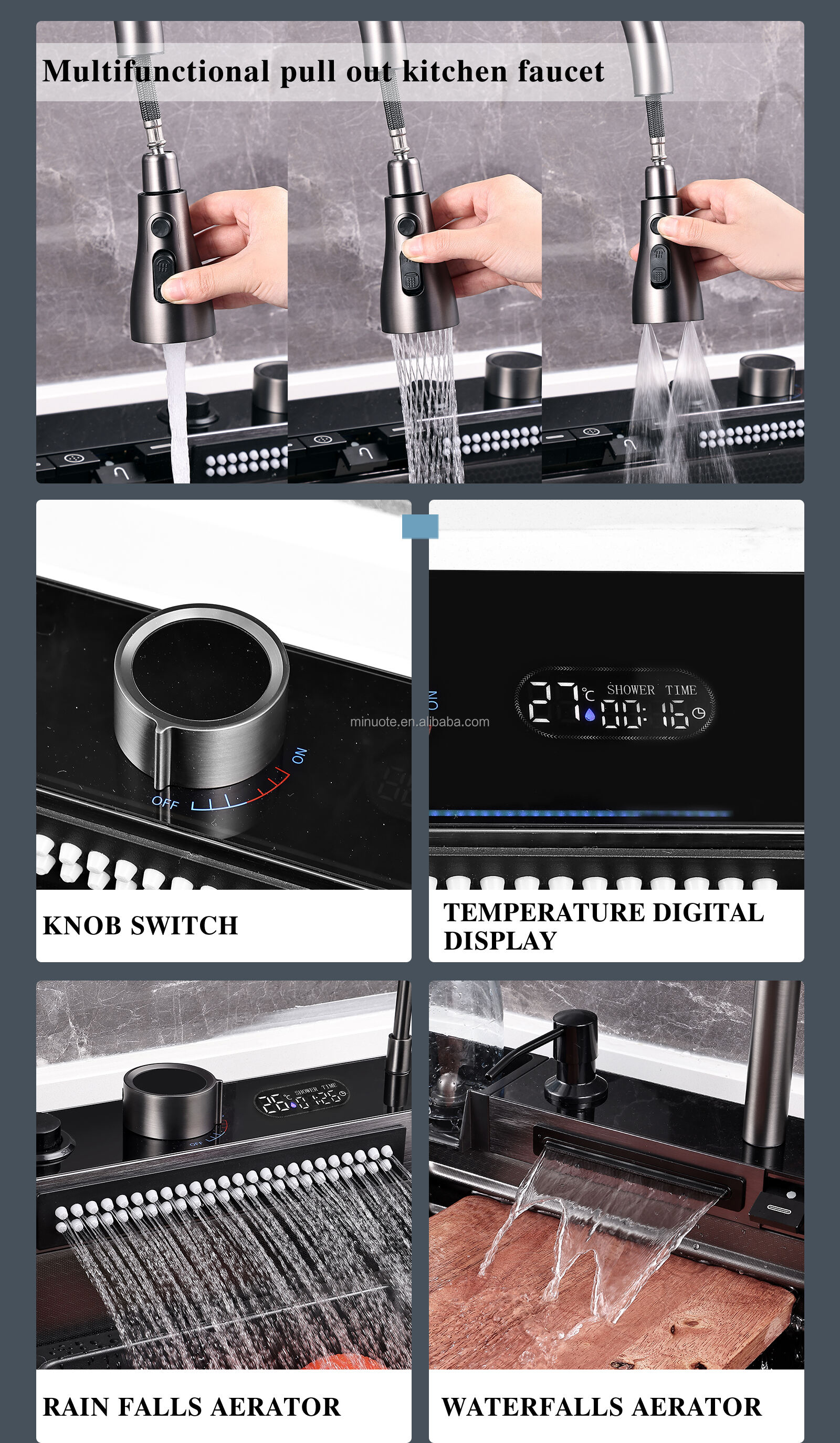 Multi Function Kitchen Sink Kitchen Sink Drain Basket Single Bowl Stainless Steel Kitchen Sink Without Faucet supplier