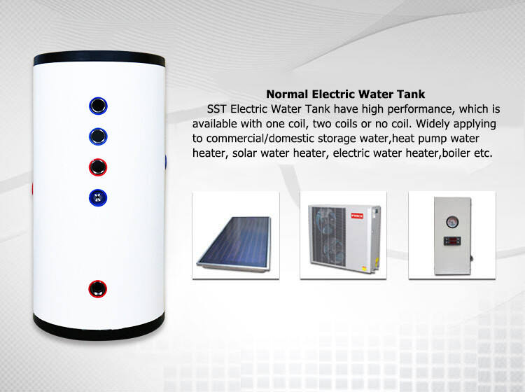 SST 100l 150L 200 liter pressure electric heater water tank durable supplier