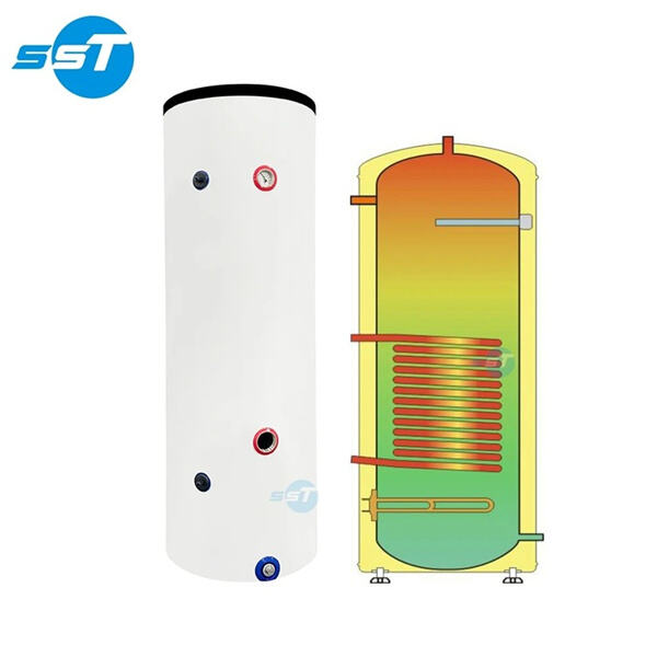 Chauffe-eau à échange thermique écologiques pour des opérations durables