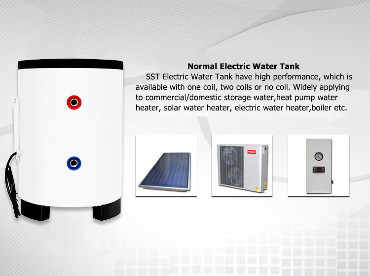 SST electric storage hot water heaters with Stainless steel tank for warm water factory