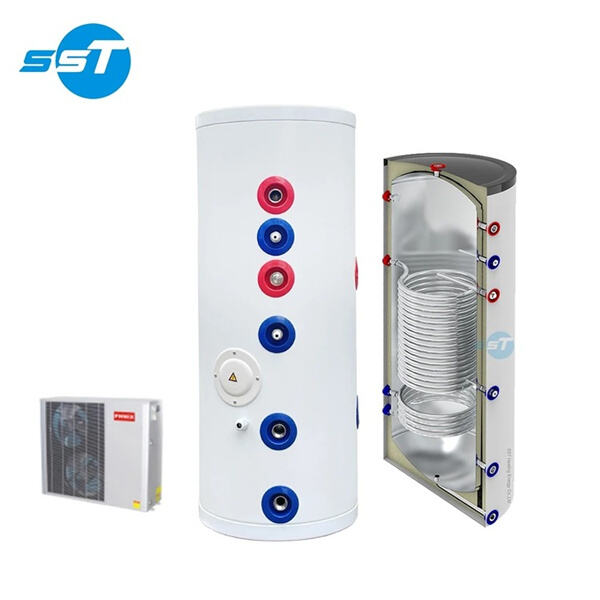 Experience the benefits of a water heat pump for hot water and space heating