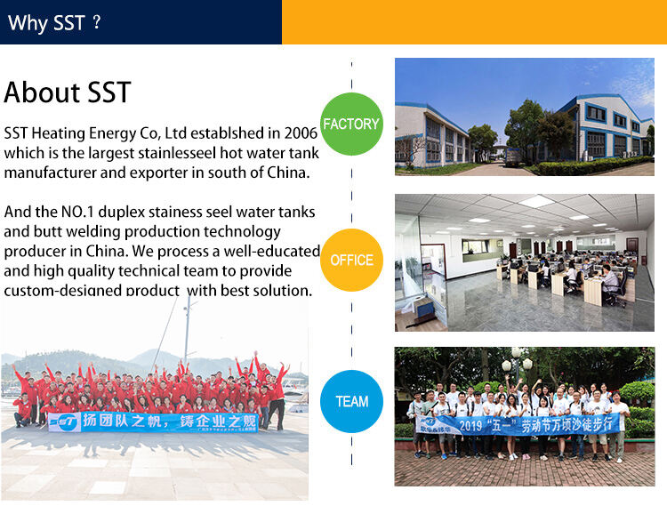 SST thermal buffer tank 200 300 800 1000 L +buffer cylinder buffer tank solar stainless steel manufacture