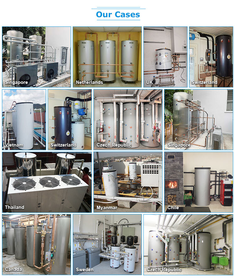SST Factory Custom Capacity 100-2000L Duplex Stainless Steel Hot Water Storage Tank For Heat Pump details