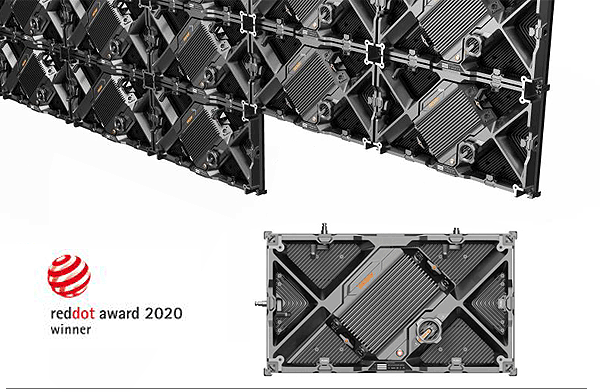 Desay TRB serie Fine Pitch Rental led panel ha vinto il German Red Dot Desi 2020