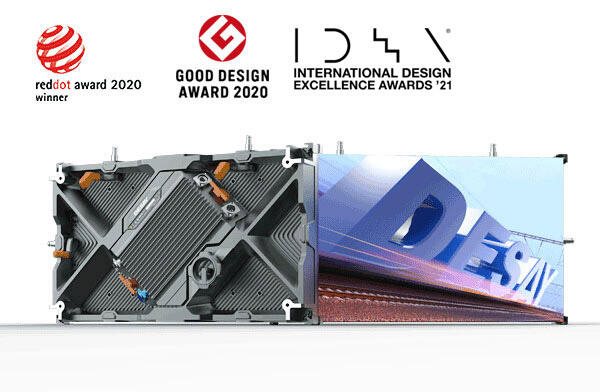 Desay Intelligent TRB LED display ganó el premio a la idea americana