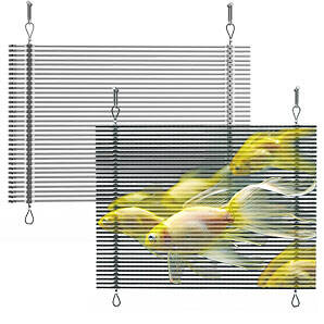 bande LED de façade de médias extérieurs série B