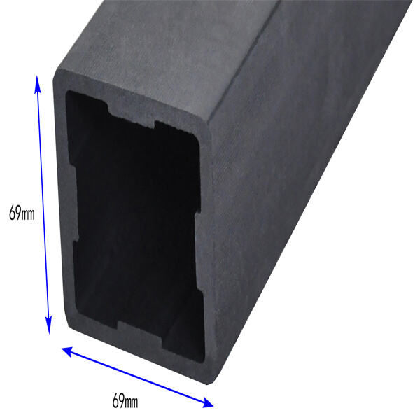 Revestimiento exterior de pared WPC para un hogar ecológico