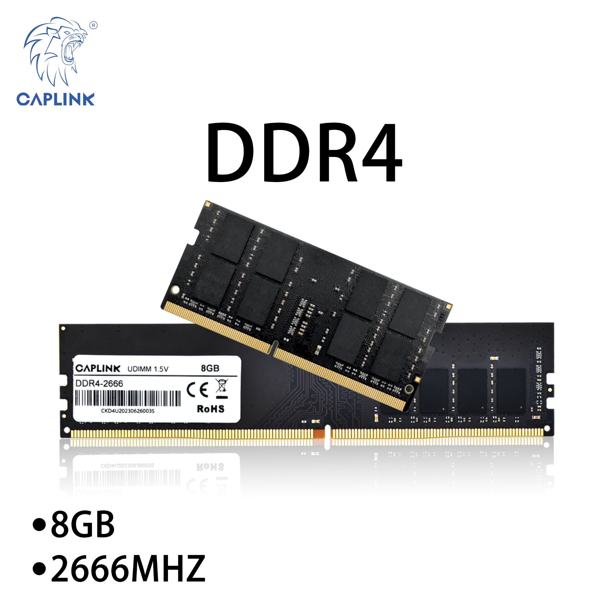 DDR4 RAM Memory For Desktop 8GB 2666Mhz High-Speed Performance