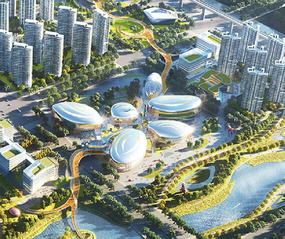 Ouhua Splendid Future Community in Wenzhou City，Zhejiang Province