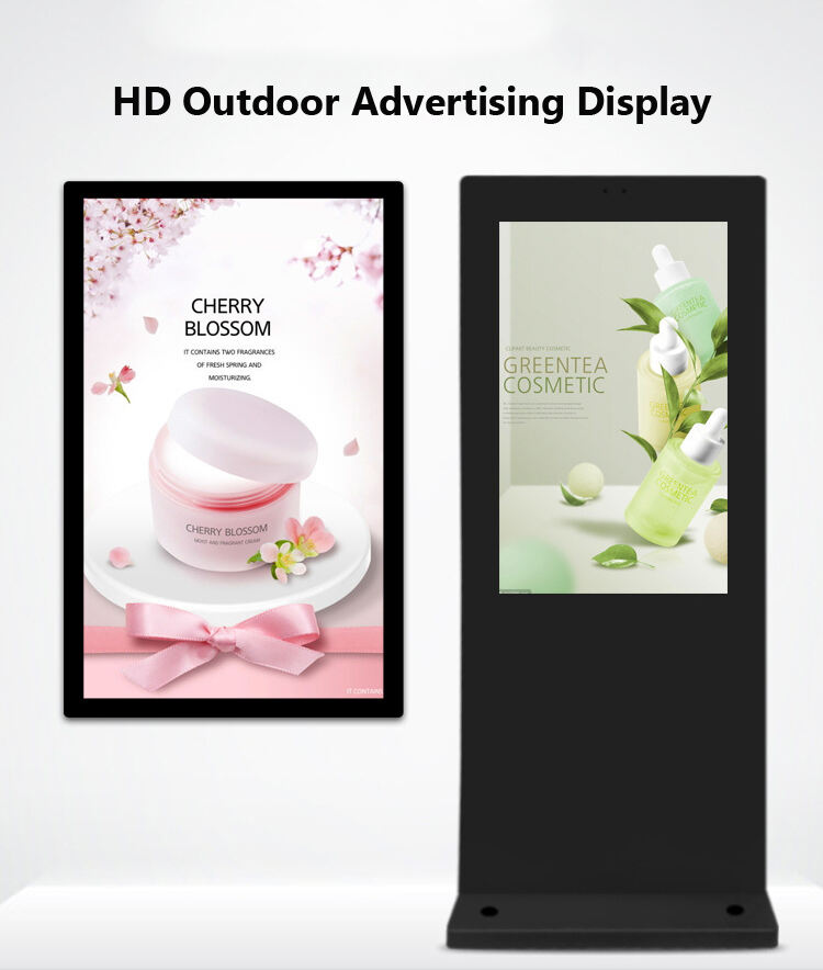 outdoor display totem poster 