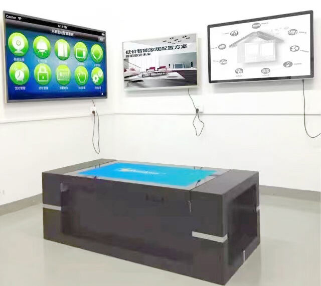 showroom meeting touch table interactive screens