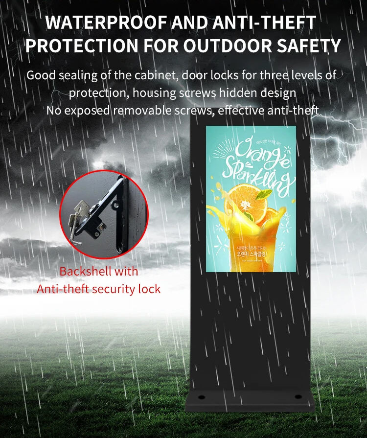 Best selling Outdoor waterproof display screen