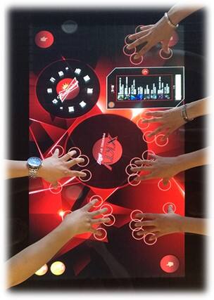 Top quality multi touch screen table interactive 