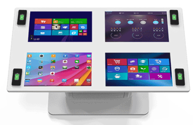 working station touch table interactive screens