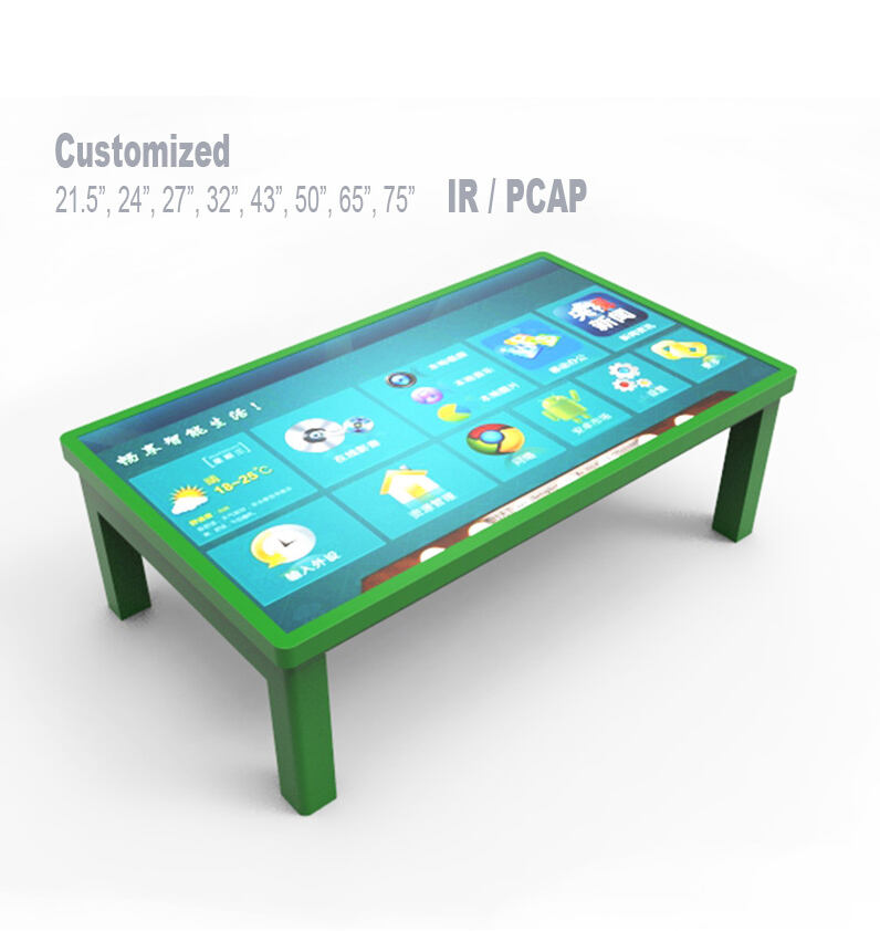 infrared touch screen table for school children learning