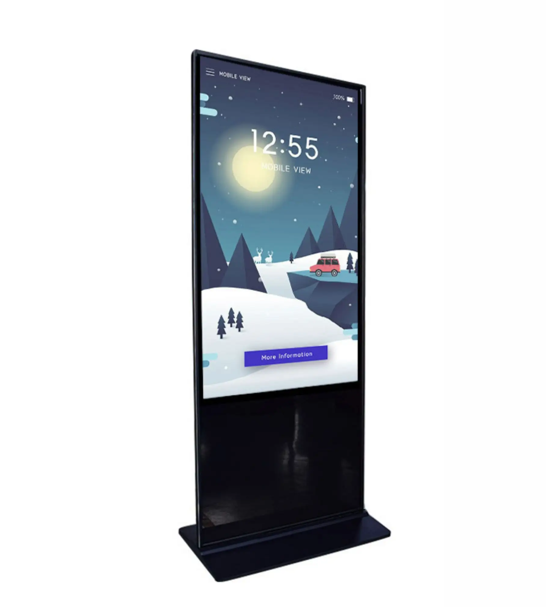 Transform Retail Spaces with ITATOUCH Indoor Advertising Displays