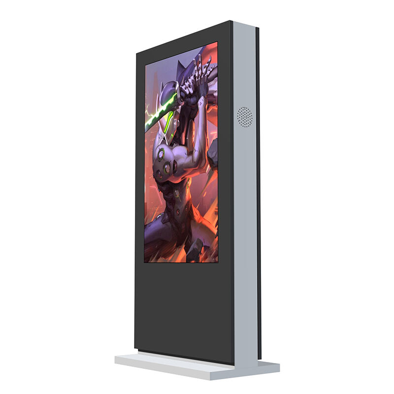 Good price floor standing display outdoor waterproof screens