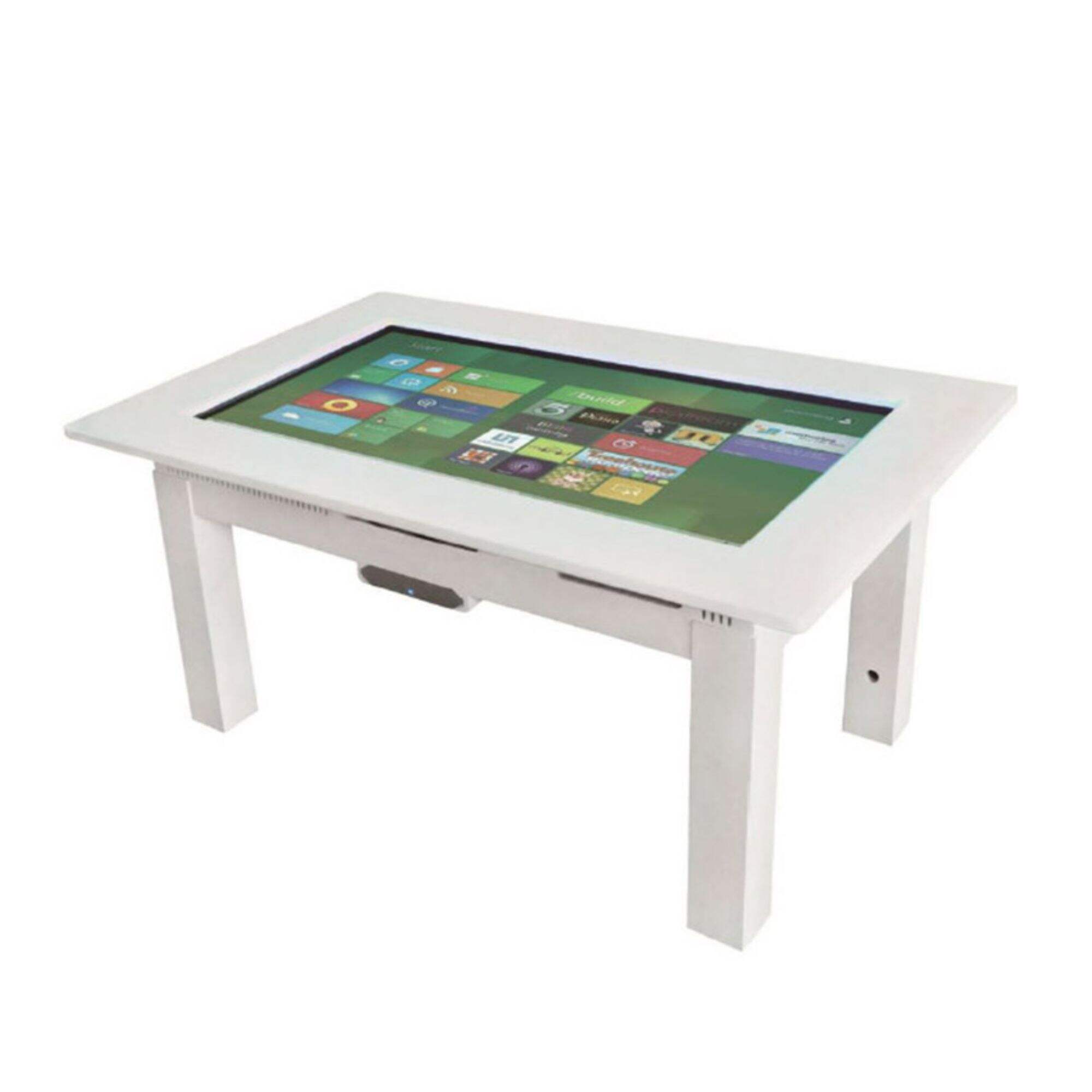 Topkwaliteit lcd capacitieve restaurant digitale slimme scherm bar diy multi-touch tafel met pc