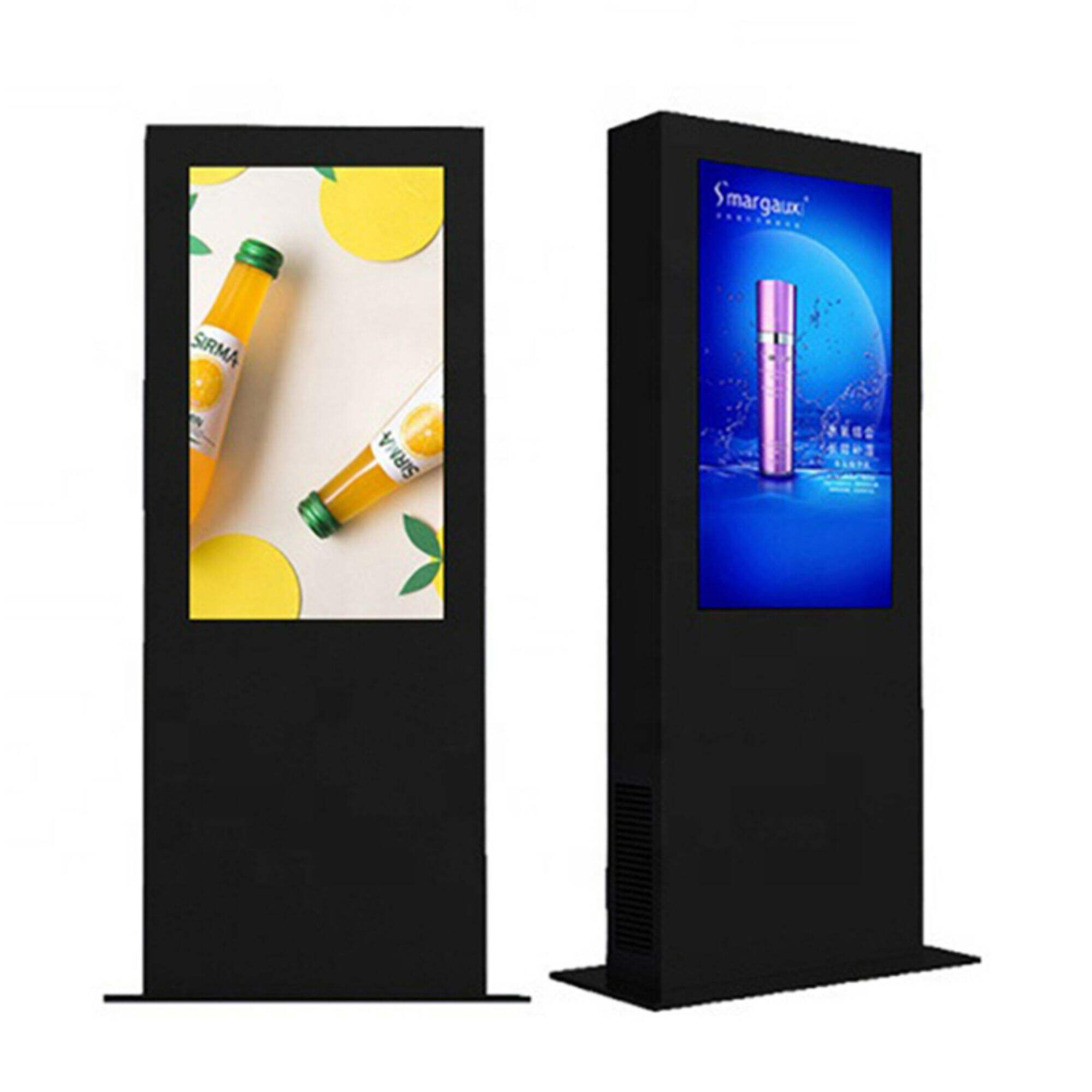 Factory Price Customized Standing Digital Signage Outdoor p65 Display Advertising Screens Equipment