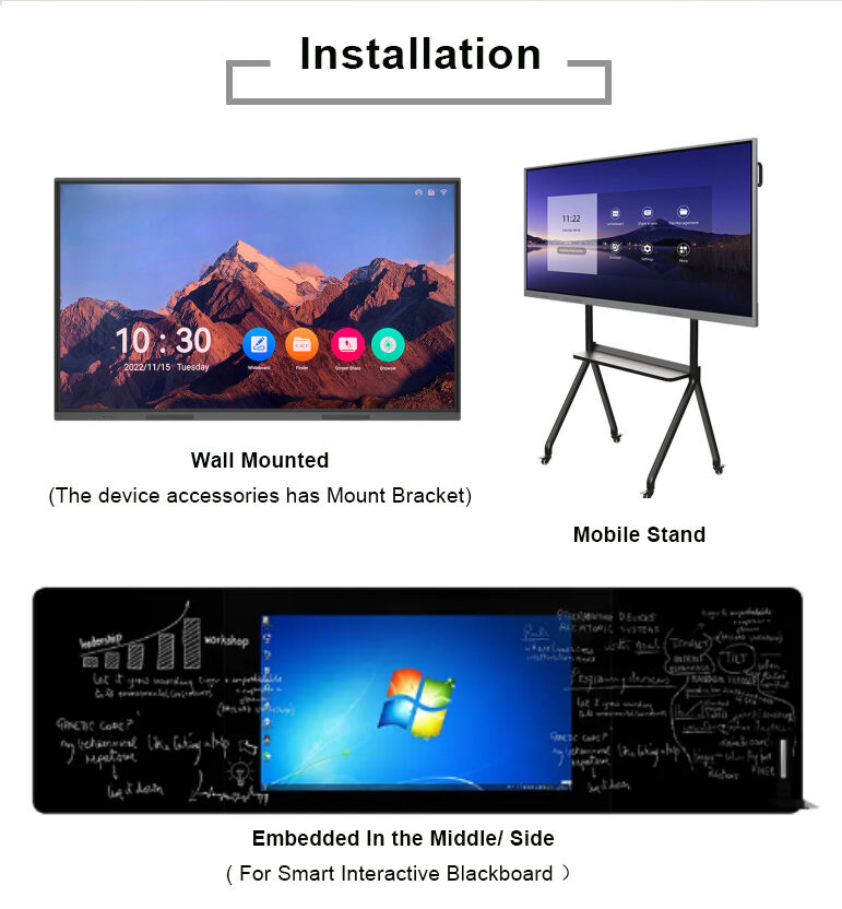 TV touch display for Android OS