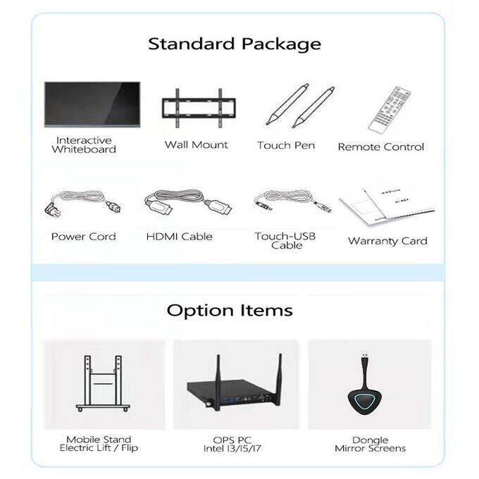 LED Display Touch Screen ROHS CE interactive whiteboard China wholesale factory 