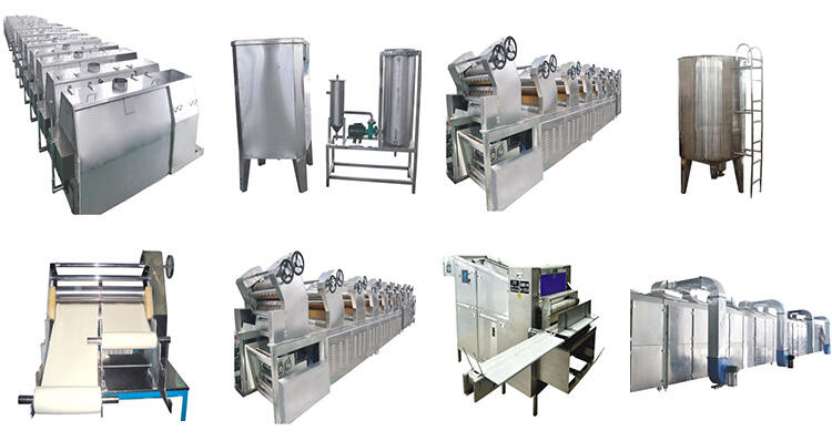 Chinese buckwheat noodle making machine/instant noodle line manufacture