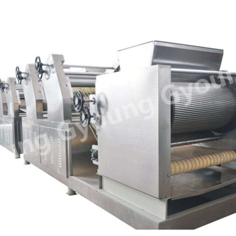 Full automatic line industrial complete set Wet Fresh Noodle making machine manufacturer