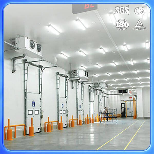 屋外設置型ウォークイン冷凍庫で生ものも新鮮に保てます