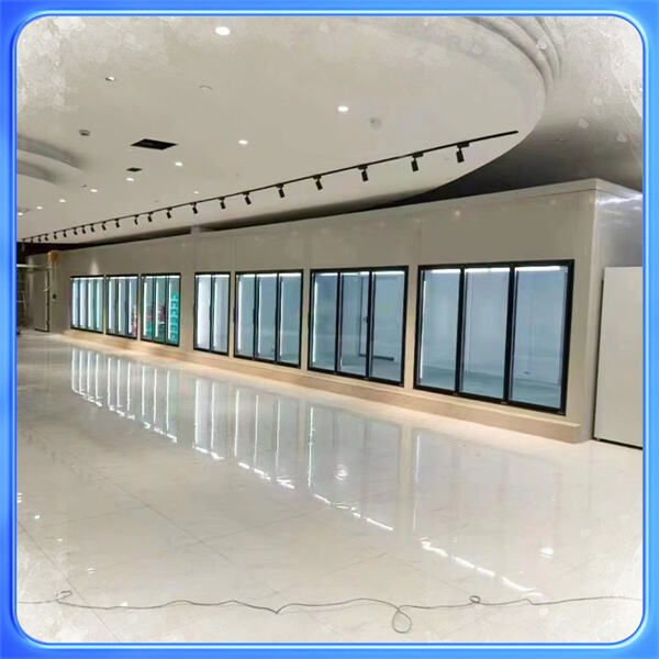 Showcase your products while keeping them fresh with a walk-in cooler equipped with glass doors