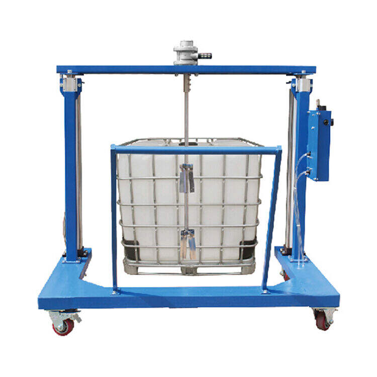 Portable Air Mixers Leveraging High Power-to-Weight Ratio for Field Maintenance Use
