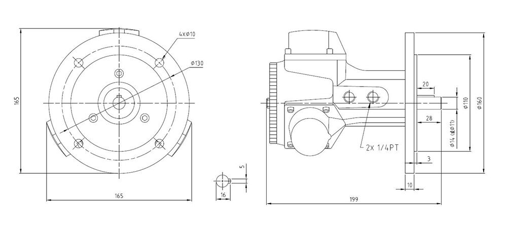 HXHM4-IEC160-S11图纸