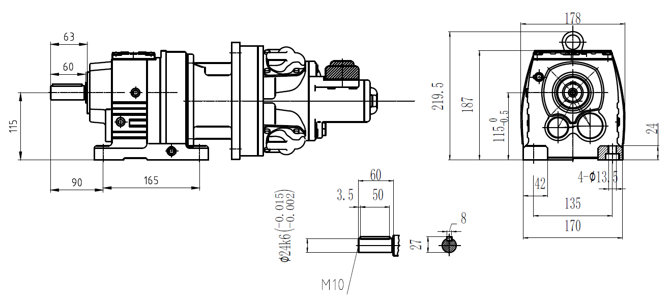 آلة قطع الصفائح المعدنية HXHM110-R4730