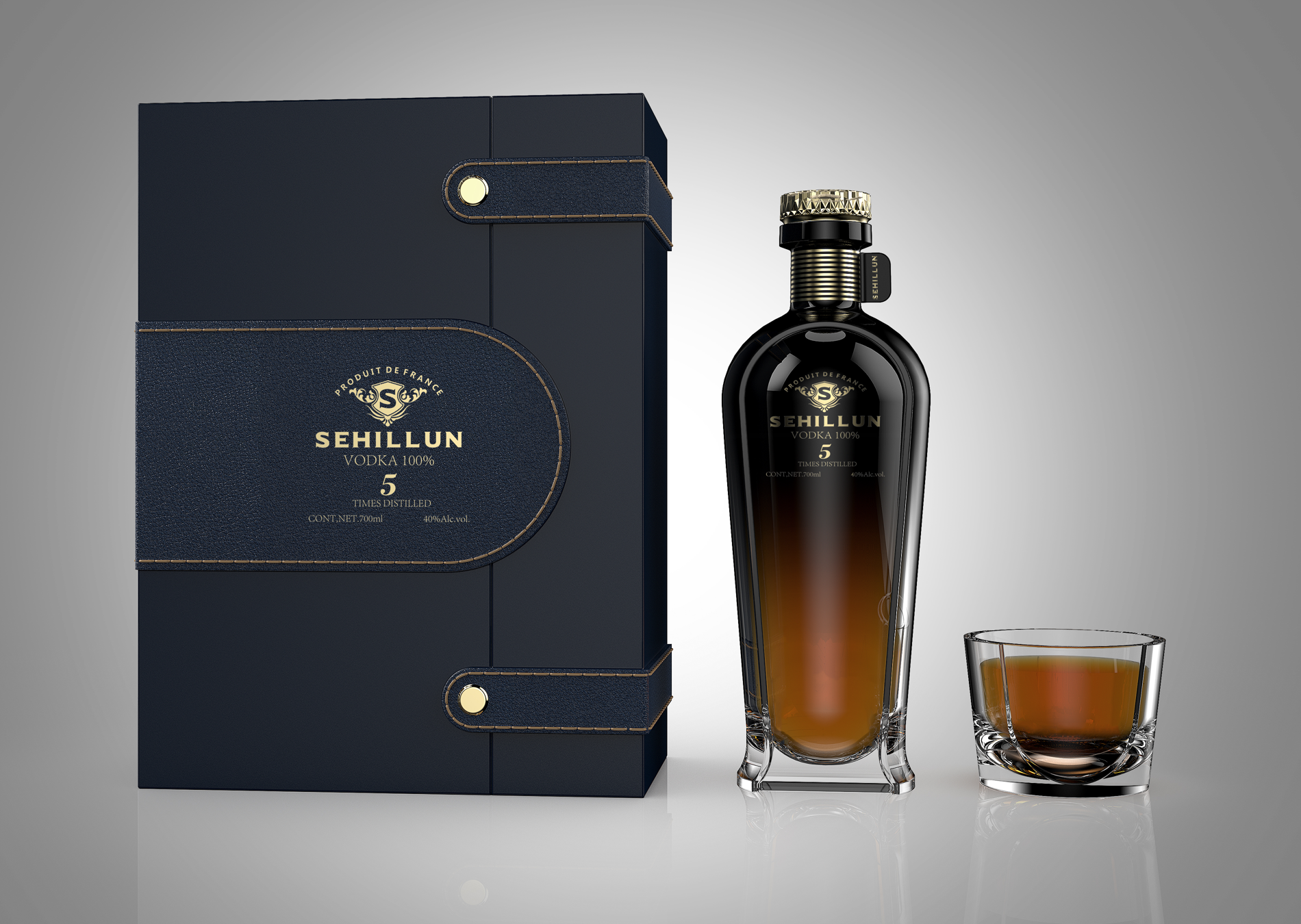 product spirit glass  bottle vodka  whisky brandy tequila    750 ml 700ml vodka glass bottle for liquor552-2