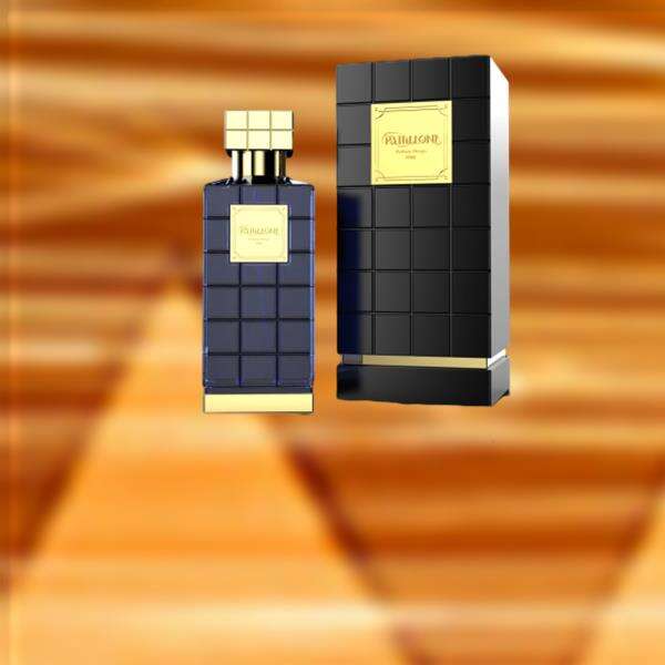 Stand out with a bold and unforgettable scent housed in a striking blue bottle.