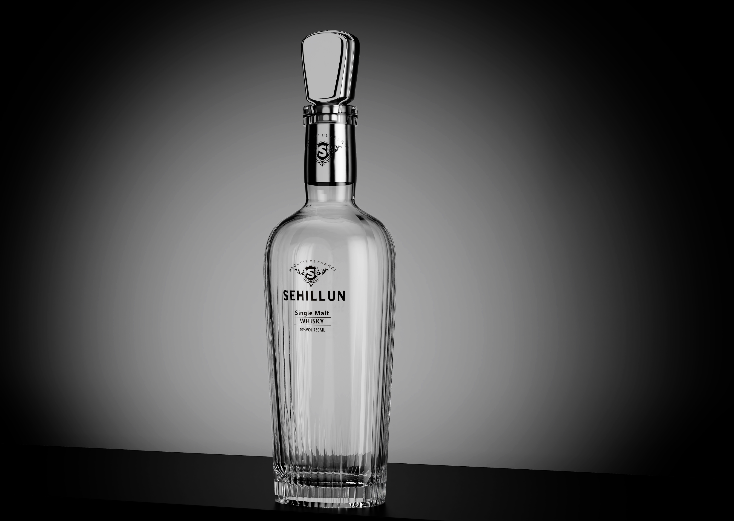 product custom logo gift box insert for vodka gin tequila rum spirits bottle premium brandy with embossing printing handling-4