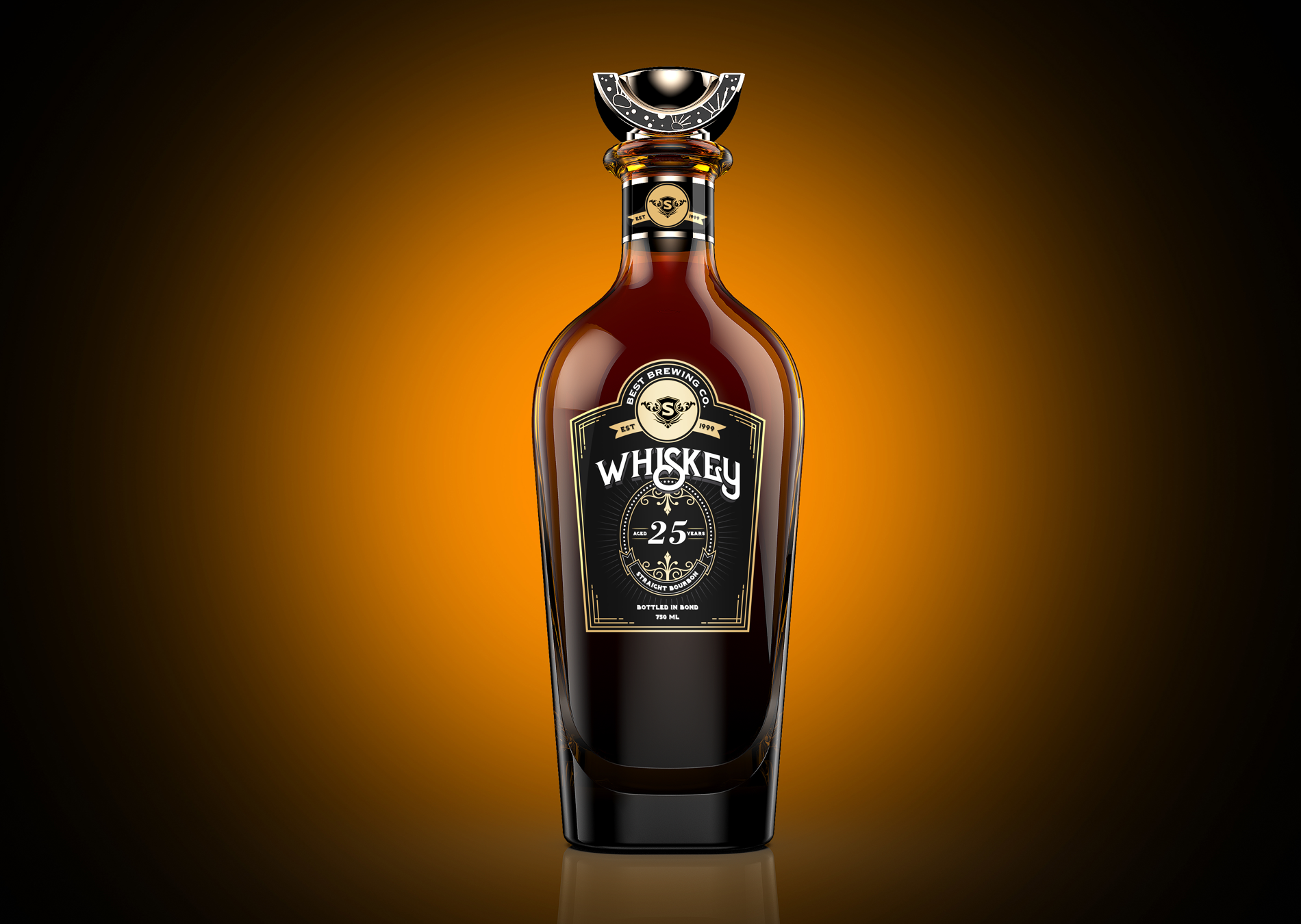 product spirits glass  bottles vodka  rum  tequila  brandy whisky  750ml 700ml901-2