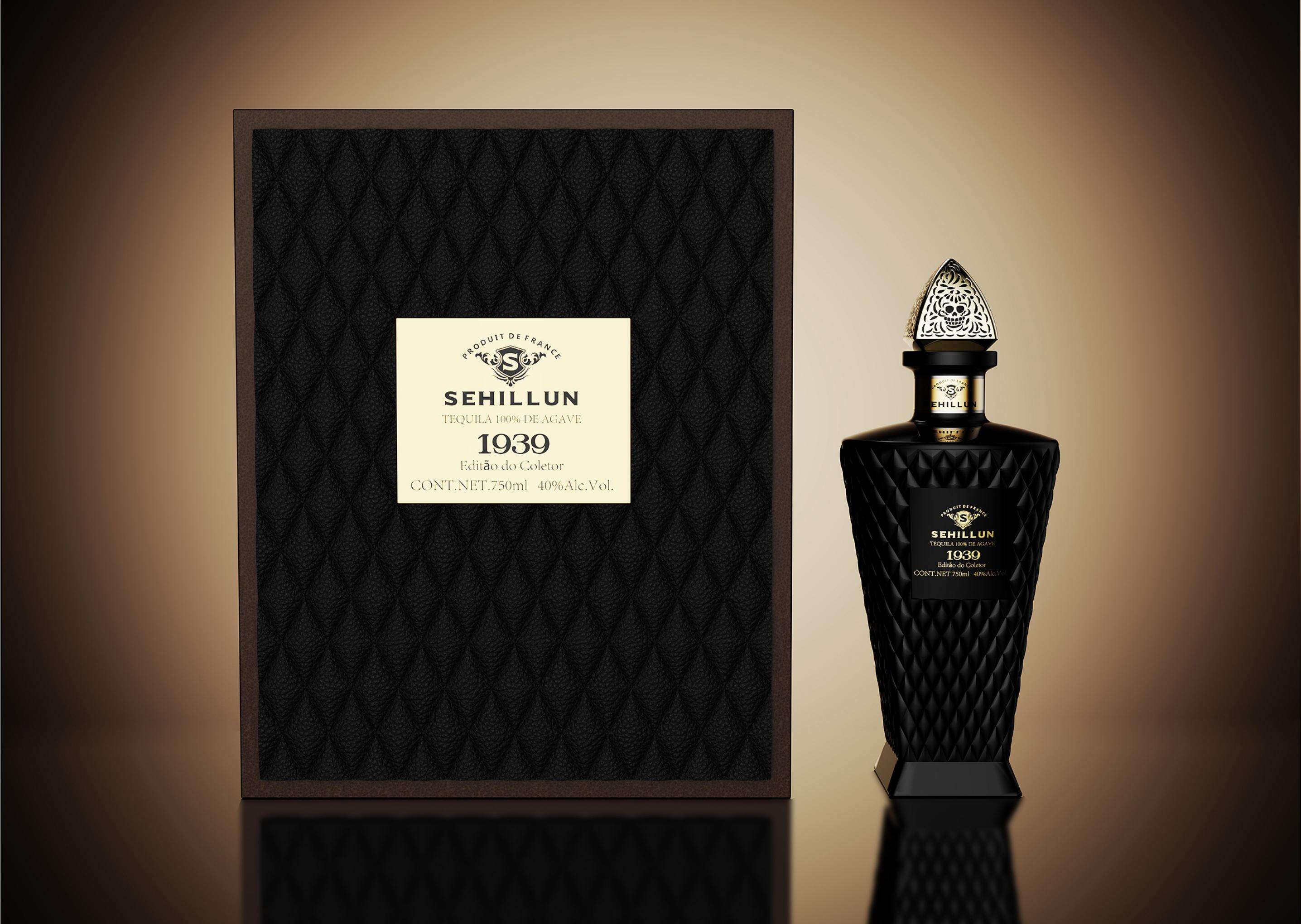 product 750ml glass liquor bottles oem custom logo high quality tequila spirits bottle comes with custom box-7