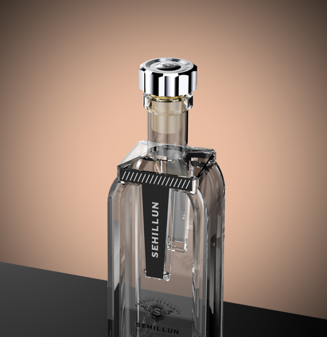 product oem custom logo high quality tequila spirits bottle light bottle comes with custom box121-6