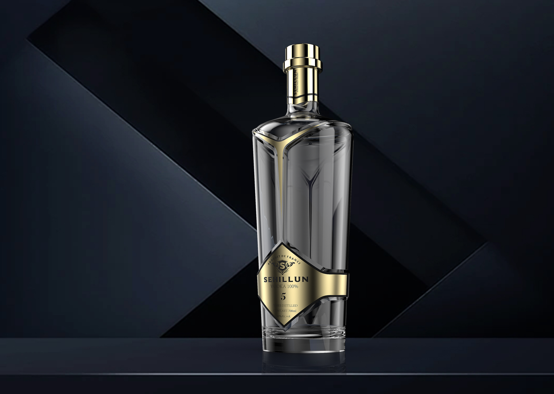 product spirit glass  bottle vodka  whisky tequila  rum brandy  750 ml 700ml vodka glass bottle for liquor-3